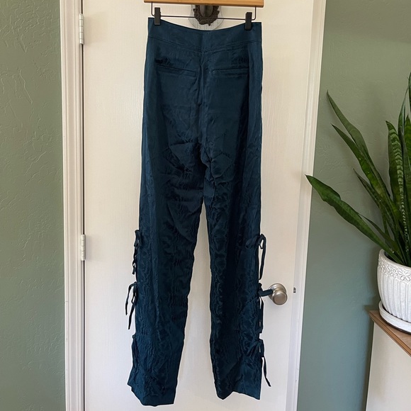 Cinq a Sept Keaton Pant Peacock Blue size 2 NWT - Picture 6 of 8